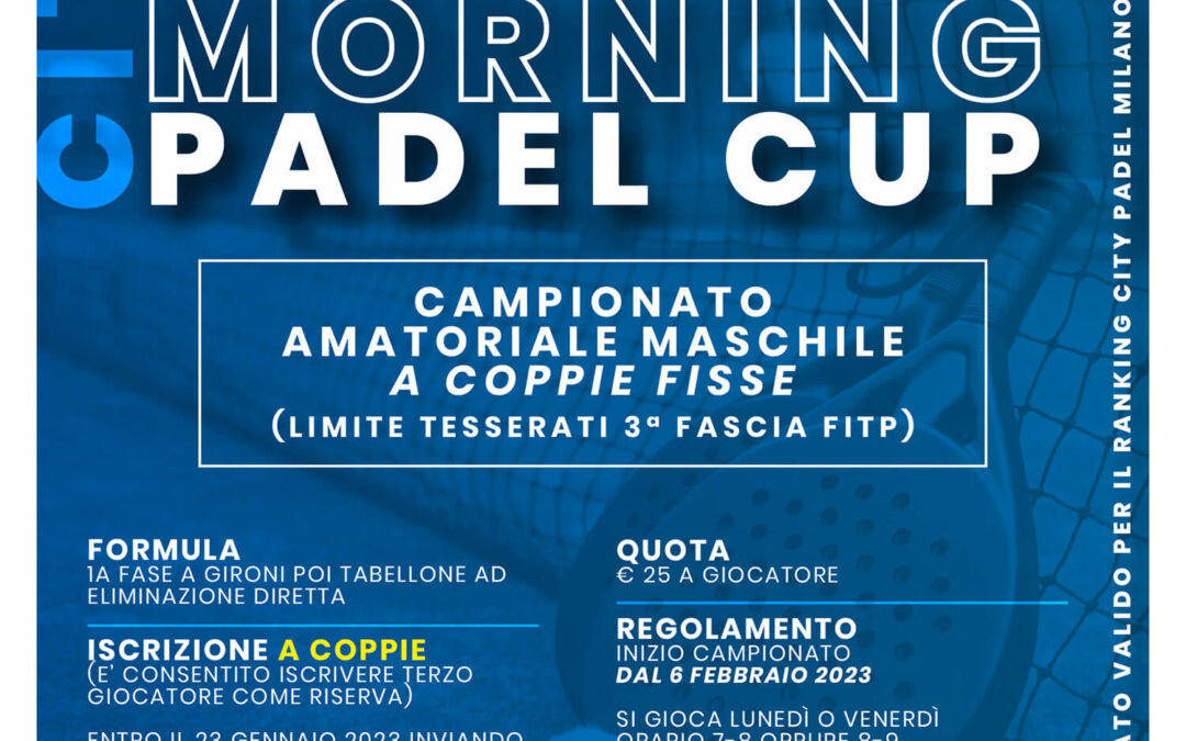 Morning Padel Cup