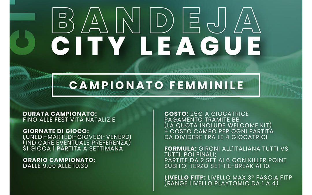 Bandeja City League